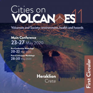 Cities on Volcanoes 11 - Heraklion 23-27 May 2020 - Second Circular