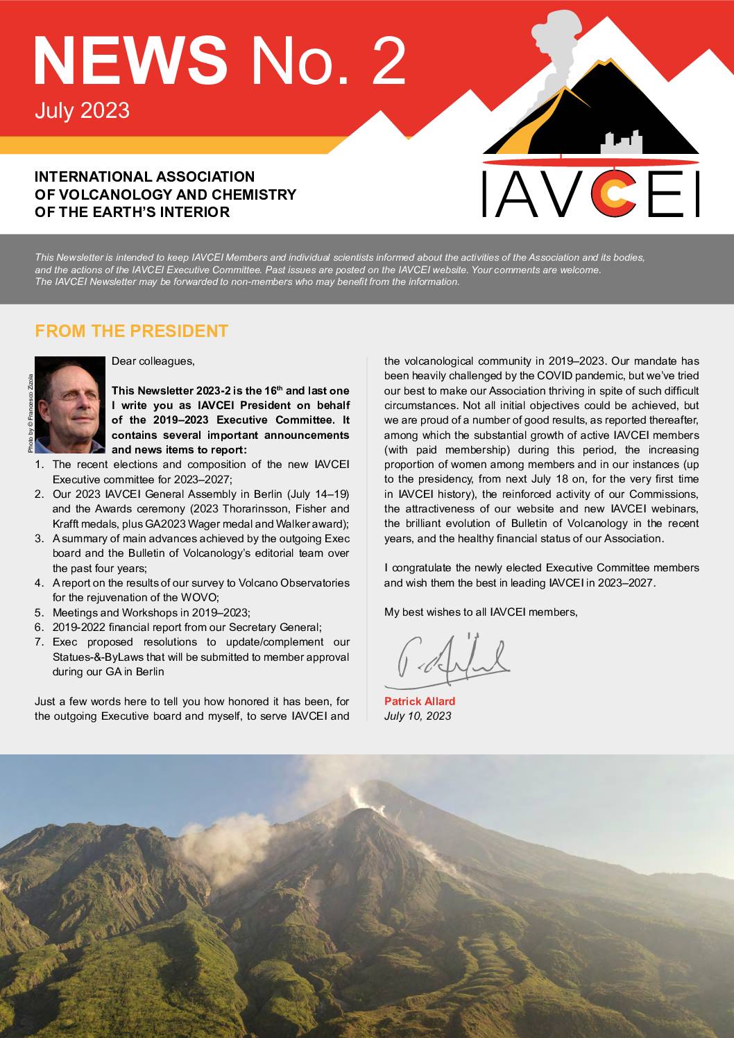 IAVCEI Newsletter 02/2023