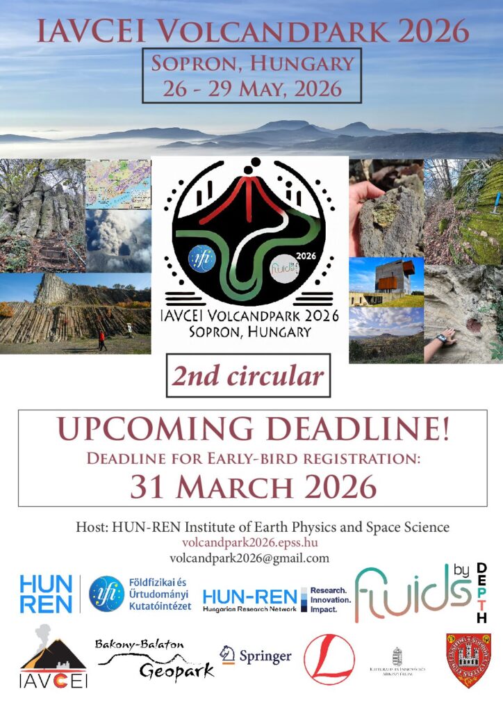 Second circular for the next IAVCEI Volcandpark Conference in