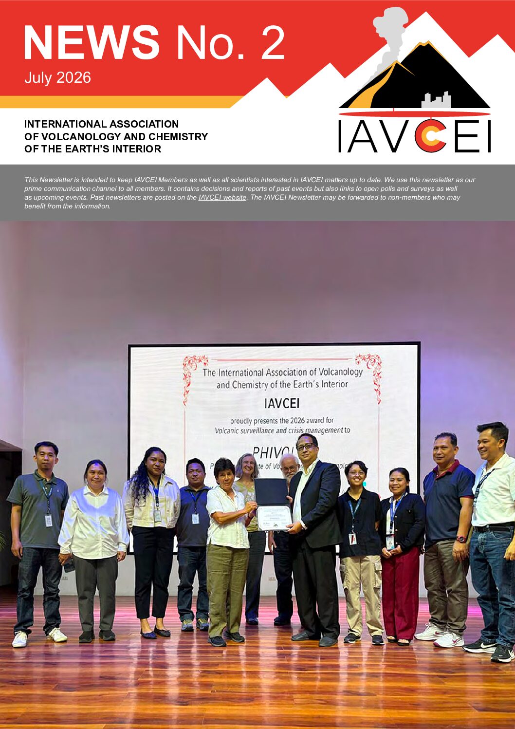 IAVCEI Newsletter 2/2026